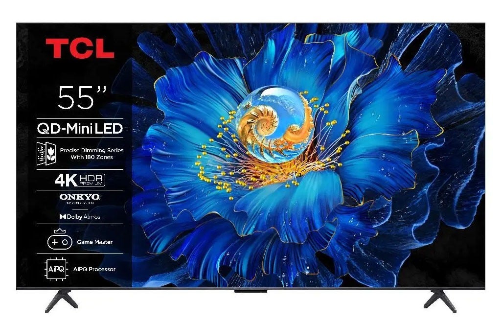 MiniLED televisie van TCL. MiniLED televisie van TCL.