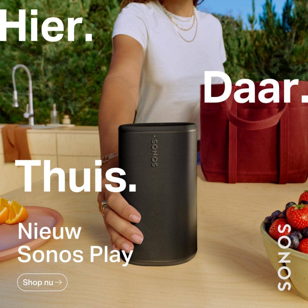 Sonos Play in de kleur Zwart.