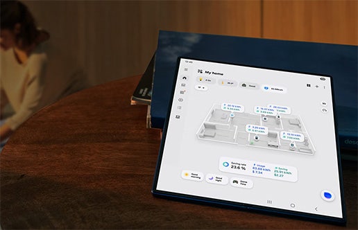 Samsung Vision AI werkt met SmartThings van Samsung.