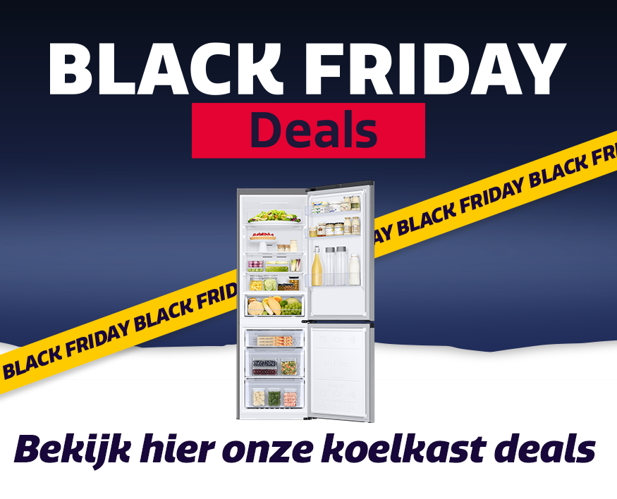 Black Friday 2025 deals op koelkasten bij Electro World. Black Friday 2025 deals op koelkasten bij Electro World.