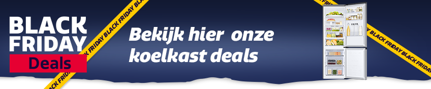 Black Friday 2025 deals op koelkasten bij Electro World. Black Friday 2025 deals op koelkasten bij Electro World.