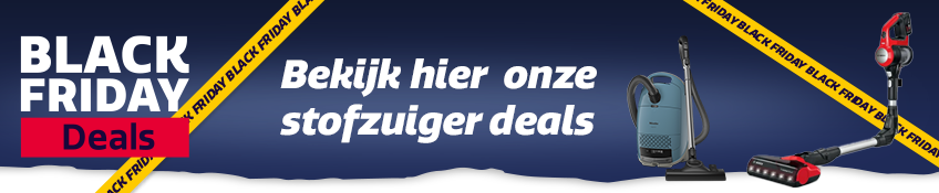 Black Friday 2025 deals op stofzuigers bij Electro World. Black Friday 2025 deals op stofzuigers bij Electro World.