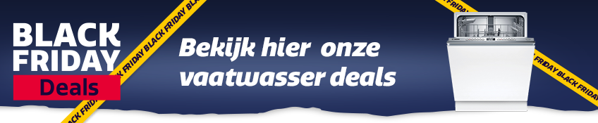 Black Friday 2025 deals op vaatwassers bij Electro World. Black Friday 2025 deals op vaatwassers bij Electro World.