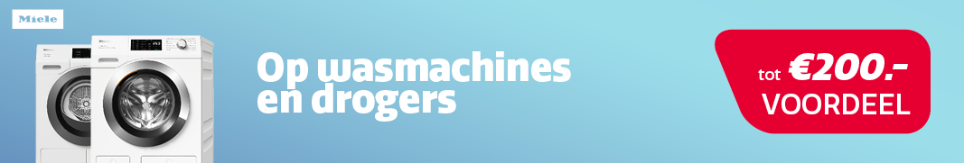 Miele wasmachines en drogers aanbieding Miele wasmachines en drogers aanbieding