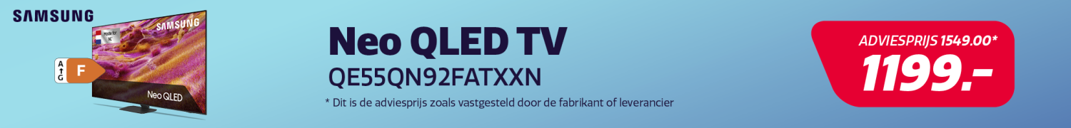 NEO QLED TV van Samsung in de aanbieding bij Electro World.
