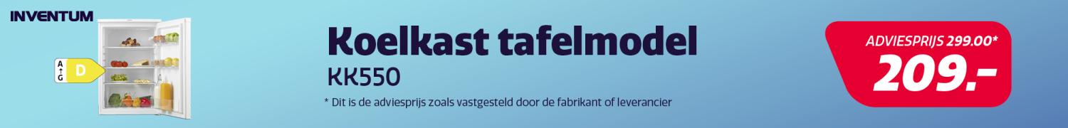 Korting op de tafelmodel koelkast van Inventum bij Electro World. Korting op de tafelmodel koelkast van Inventum bij Electro World.