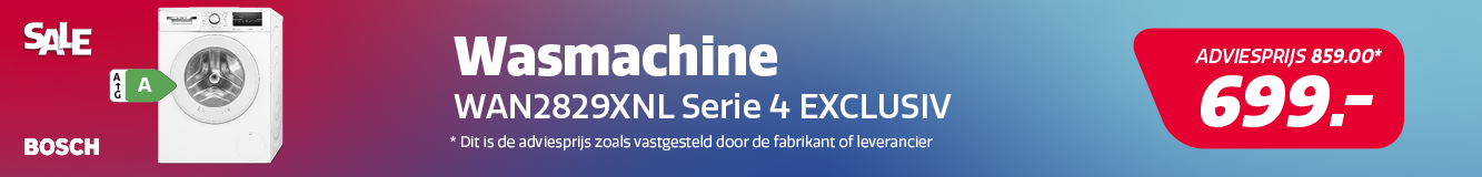 Bosch wasmachine aanbieding