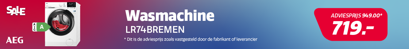 AEG wasmachine aanbieding