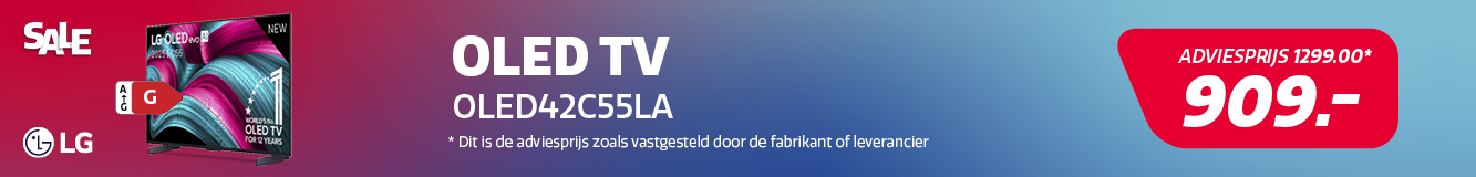 LG TV aanbieiding