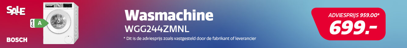 Bosch wasmachine aanbieding Bosch wasmachine aanbieding