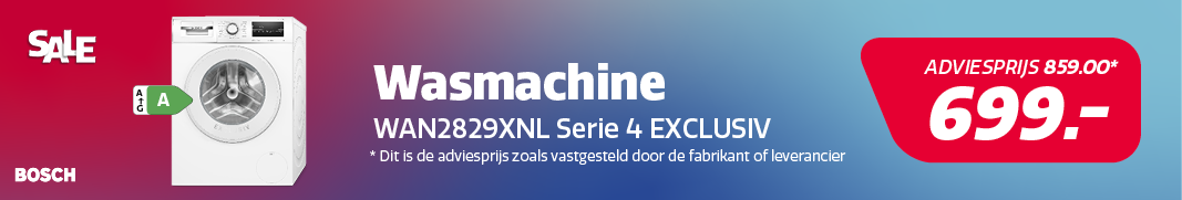 Bosch wasmachine aanbieding