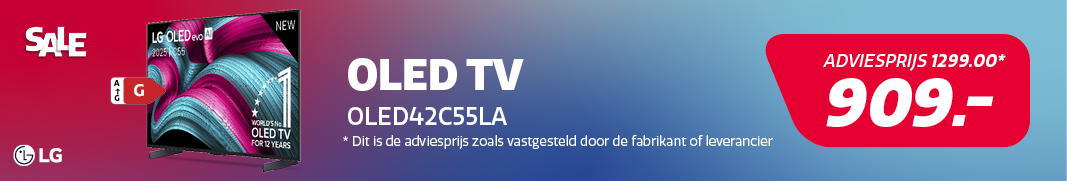 LG TV aanbieiding