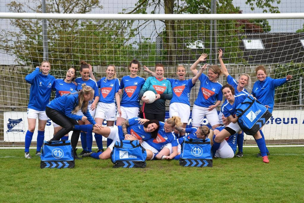 Electro World sponsoring vrouwenvoetbal
