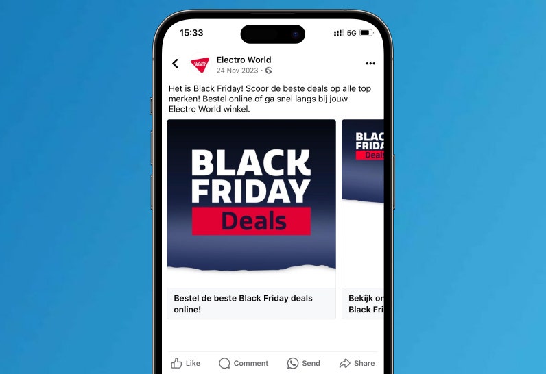 Volg Electro World op social media Volg Electro World op social media