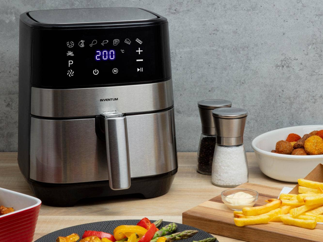 Bekijk de keukenapparatuur van Inventum