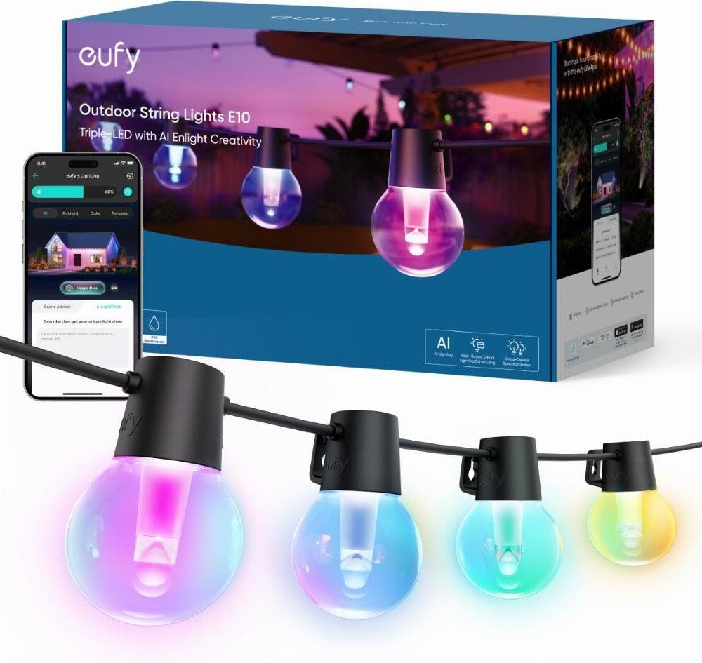 Eufy Buitenverlichting Lichtsnoer E10