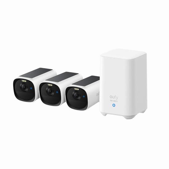 Eufy eufyCam E40 3-Cam Kit (HomeBase 2)