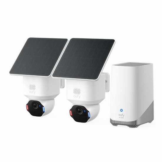 Eufy 2x SoloCam E42 + Homebase 3
