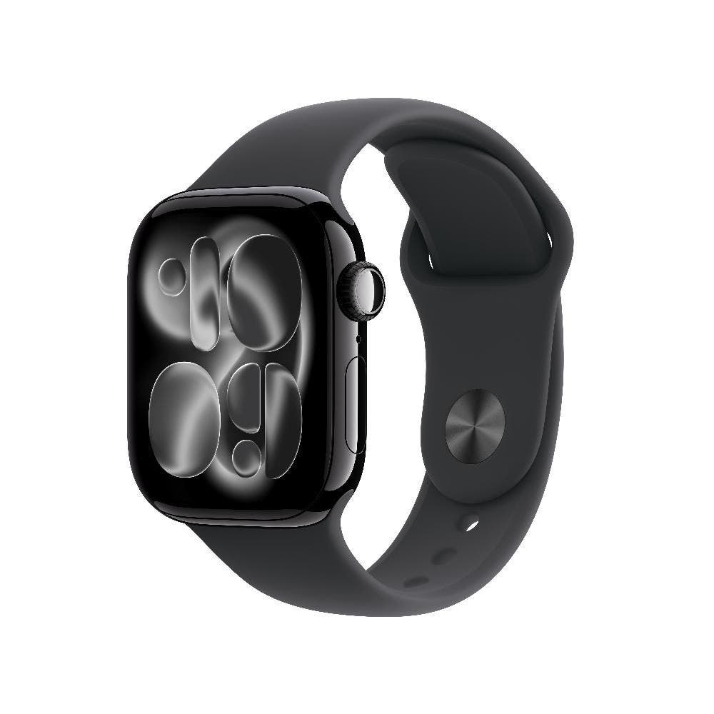 Apple Watch Series 11 42mm Jet Black Sport Band S/M