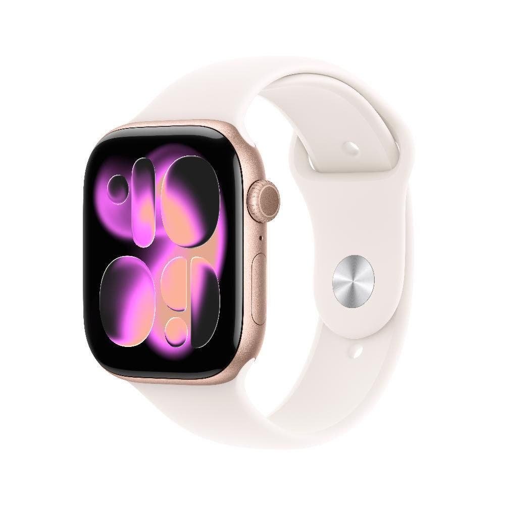 Apple Watch Series 11 46mm Rose Gold Sport Band S/M