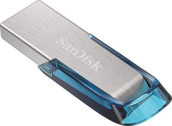 Sandisk Ultra Flair USB 3.0-flashdrive - 64GB (Blauw)