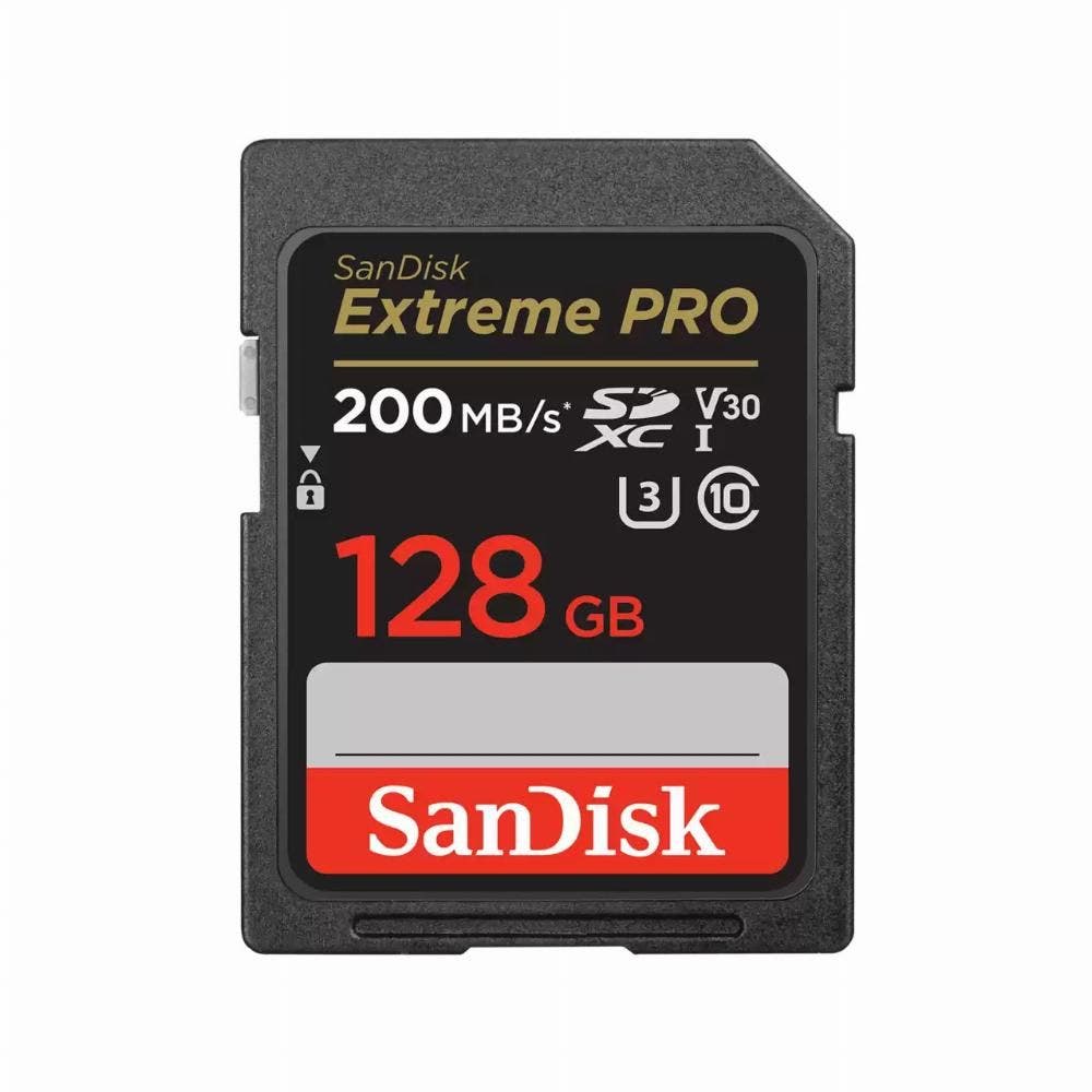 Sandisk Extreme PRO SDHC en SDXC UHS-I-kaart - 128GB