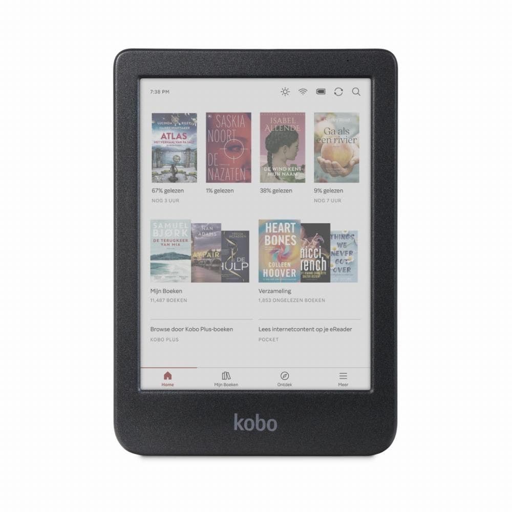 Kobo Clara Colour E Ink Kaleido 6 inch zwart