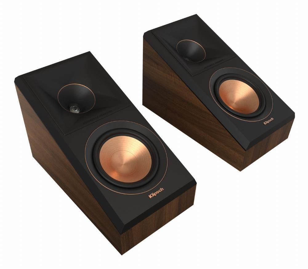Klipsch RP-500SA II - Walnoot (per paar)