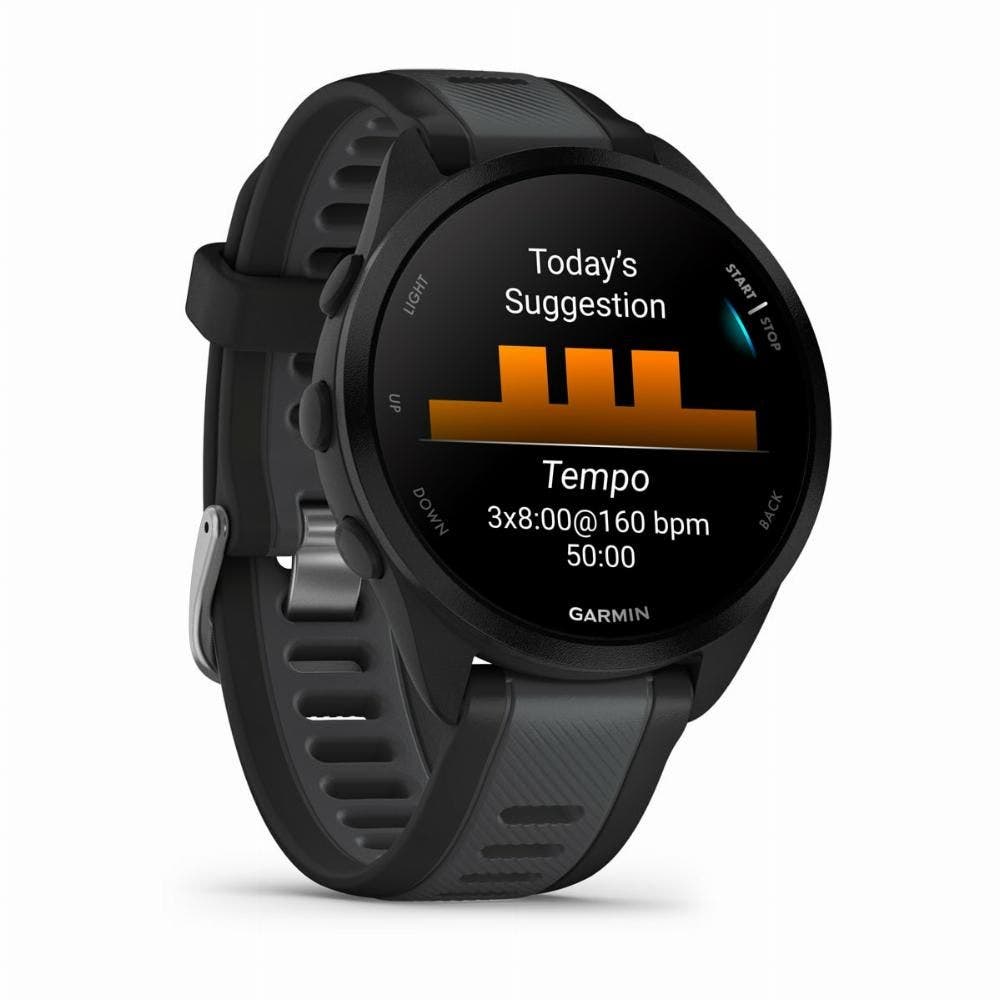 Garmin Forerunner 165 Music - Black/Slate grey