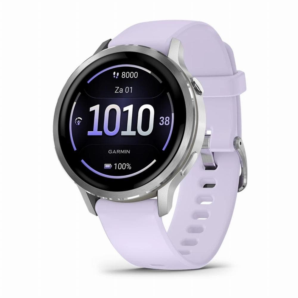 Garmin Venu 4 (41mm) GPS Wifi Gray w/ Silver + Periwinkle