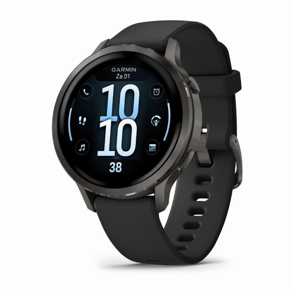 Garmin Venu 4 (41mm) GPS Wifi Black w/ Slate + Black