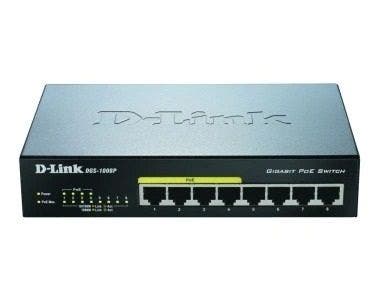 D link DGS-1008P 8 PORTS MANAGEABLE ETHERNET SWITCH POE