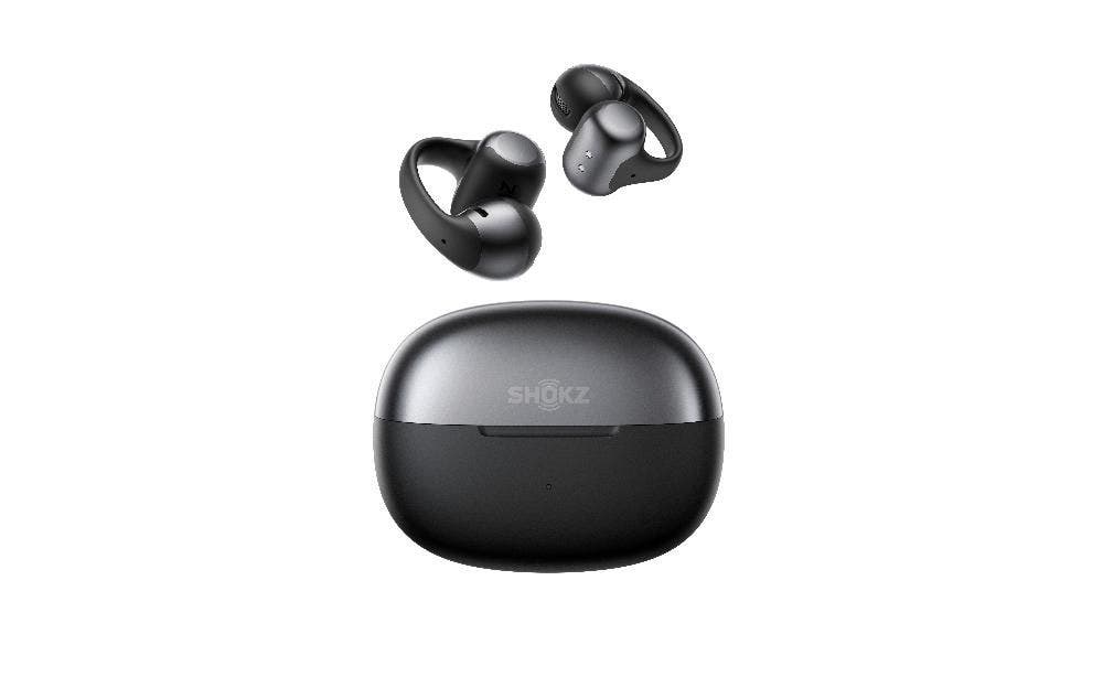 Shokz OpenDots Clip-On Open-Ear True Wireless - Zwart