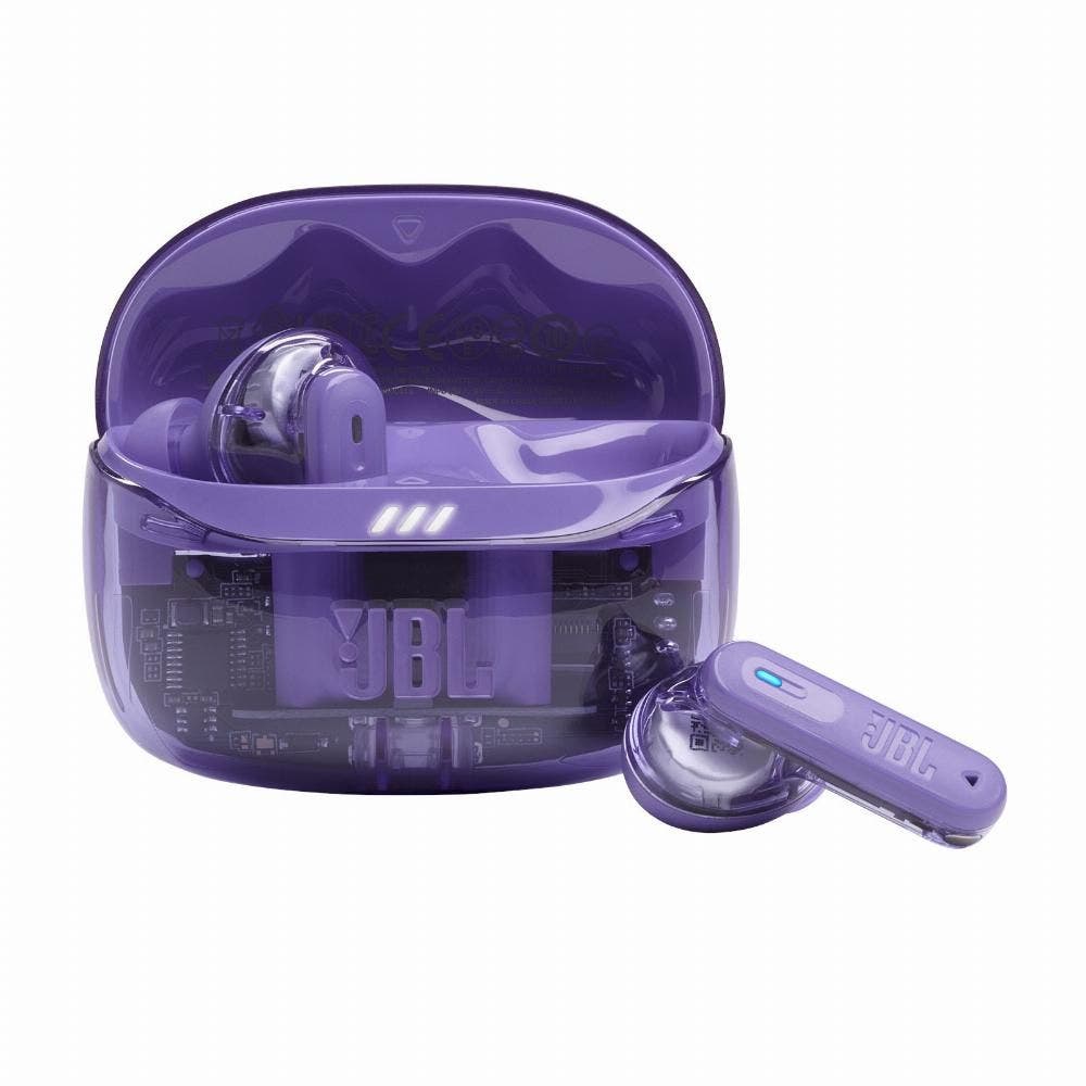 JBL Tune Beam 2 True Wireless NC Earbuds Ghost Purple