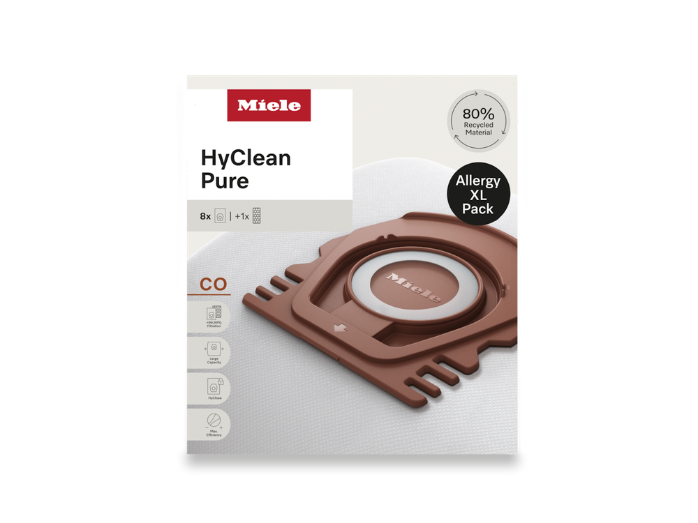 Miele Allergy XL HyClean Pure CO + HA50