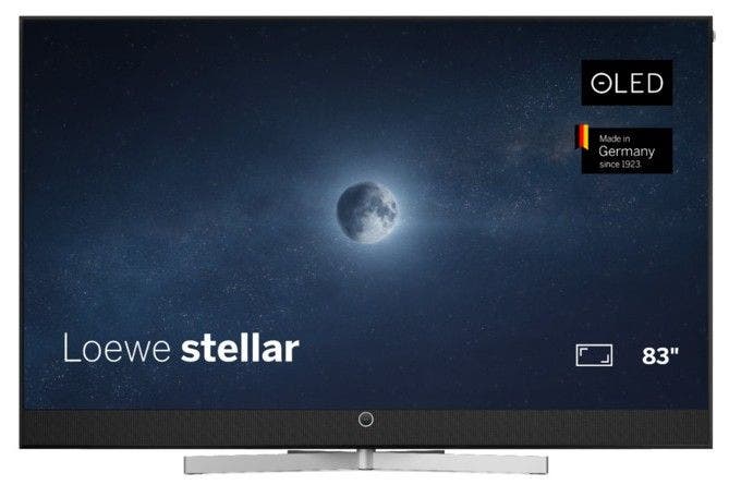 Loewe Stellar 83 vi incl. wm - alu black +alu matt