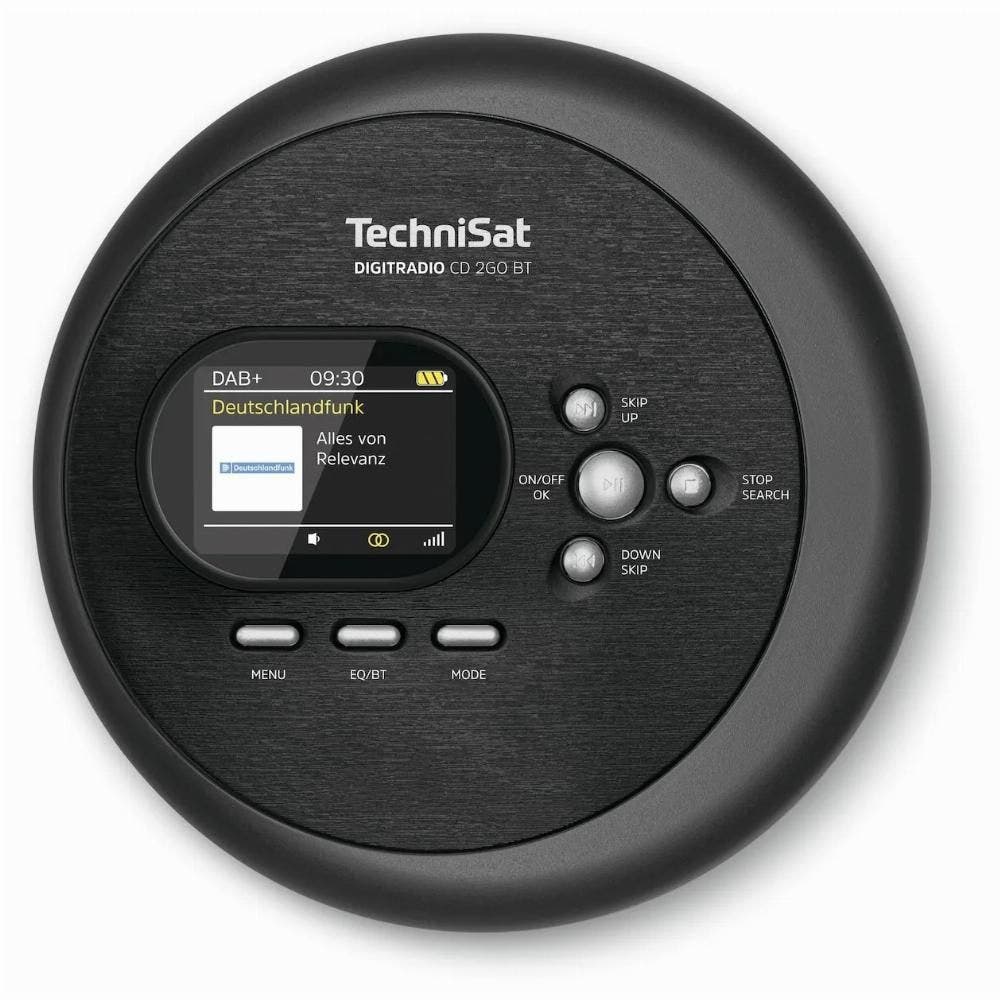 TechniSat Digitradio CD 2GO BT, zwart