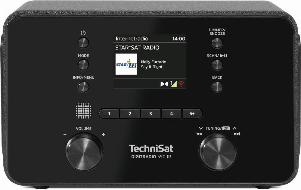 TechniSat Digitradio 550 IR - Zwart