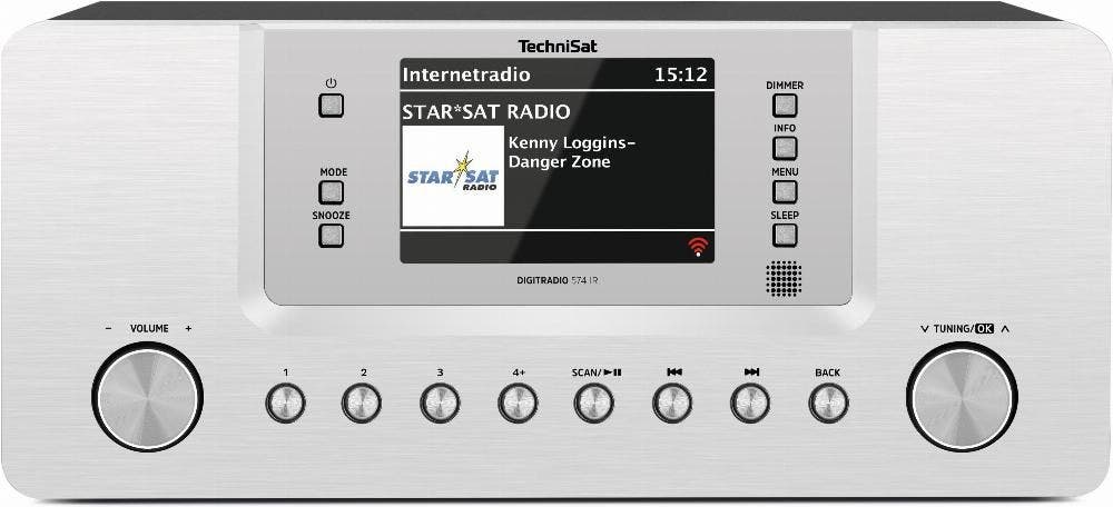 TechniSat Digitradio 574 IR zilver