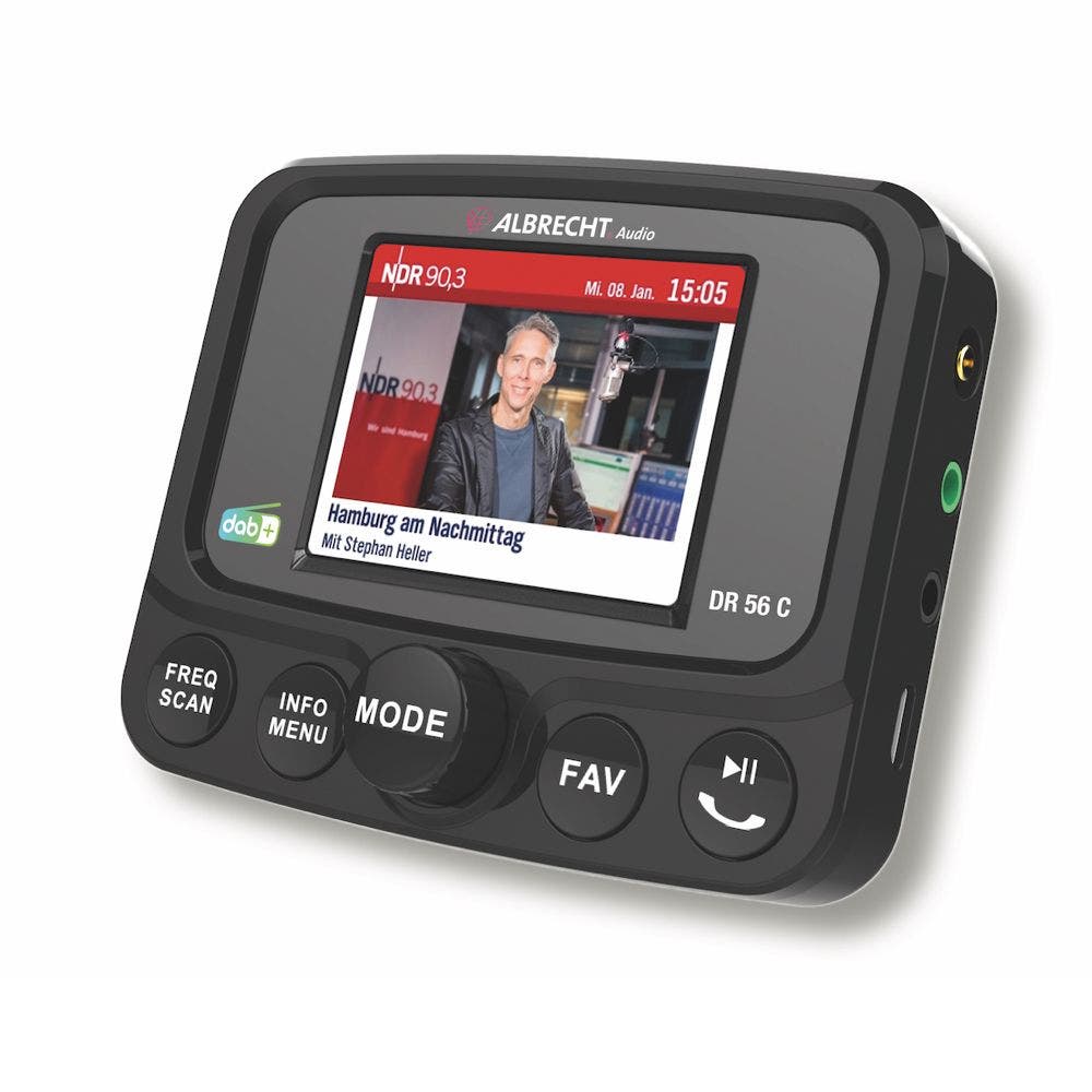 Albrecht DR 56 C Digitalradio car adapter
