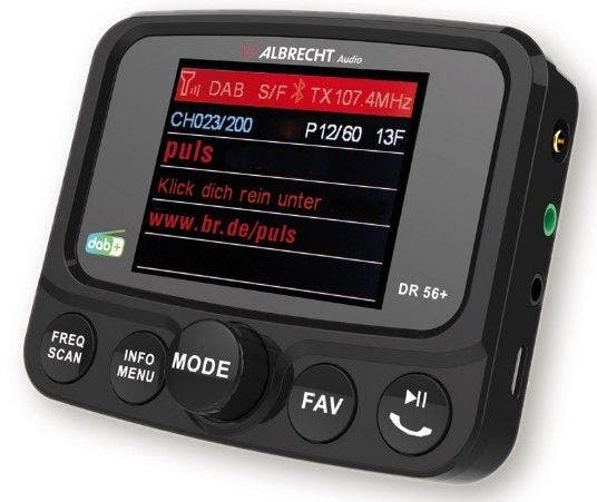 Albrecht DR 56+ Digitalradio car adapter
