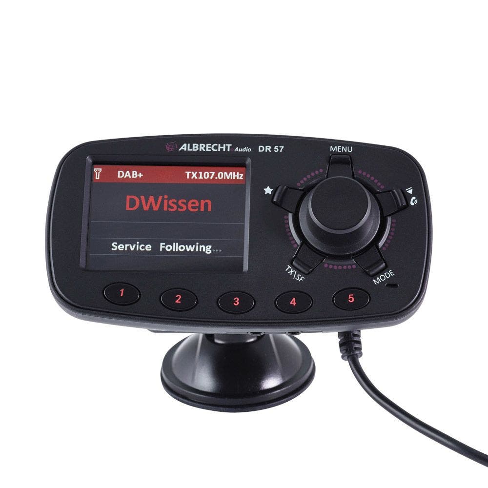 Albrecht DR 57 Digitalradio DAB+ car adapter