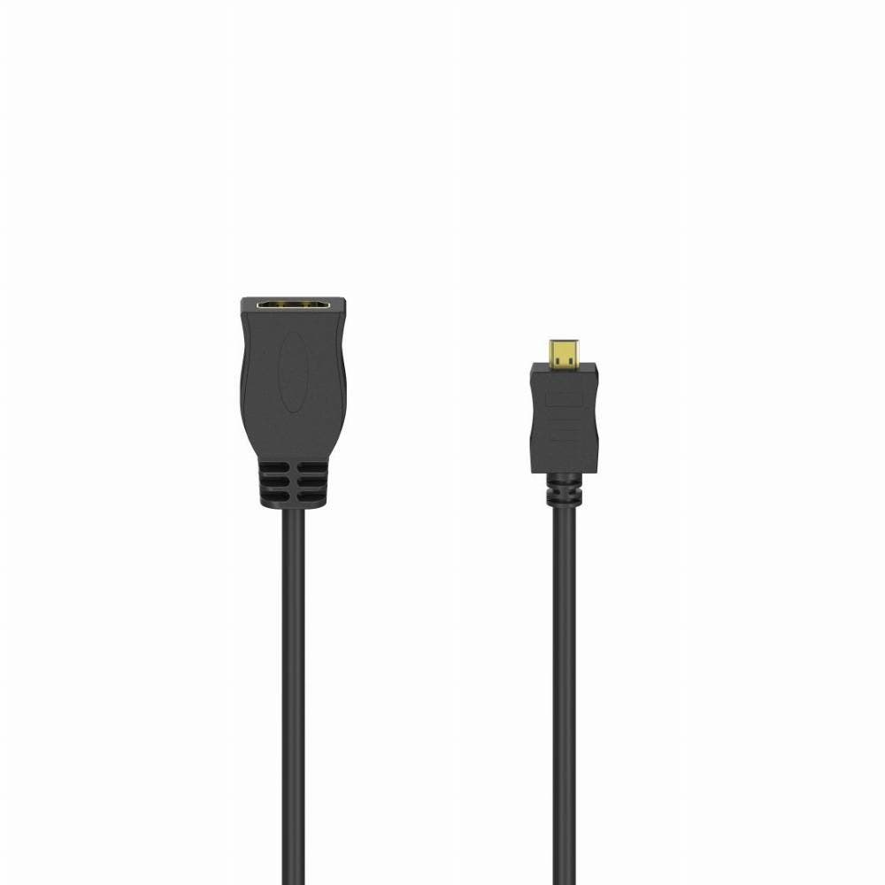 Hama 00205168 HDMI naar Micro HDMI kabel 0,1 m Zwart