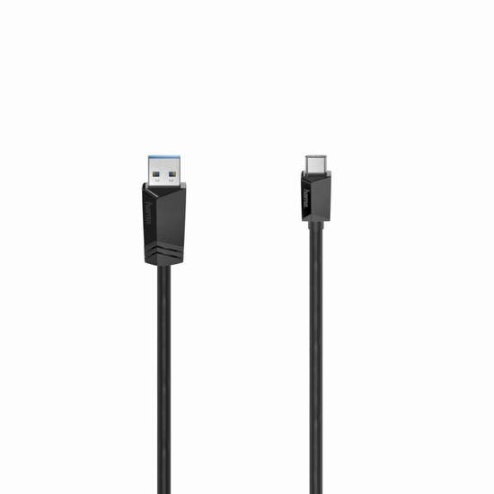 Hama 00200652 USB A naar USB C kabel 1,5 m Zwart