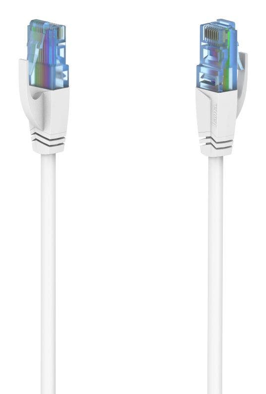 Hama 00200676 Netwerkkabel 5 m Cat6a U/UTP Wit