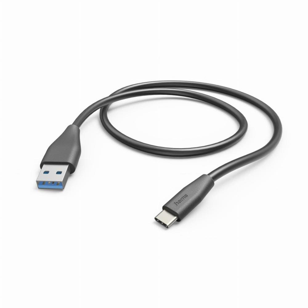 Hama USB-Kabel, USB-A naar USB-C, 1,5 m, zwart