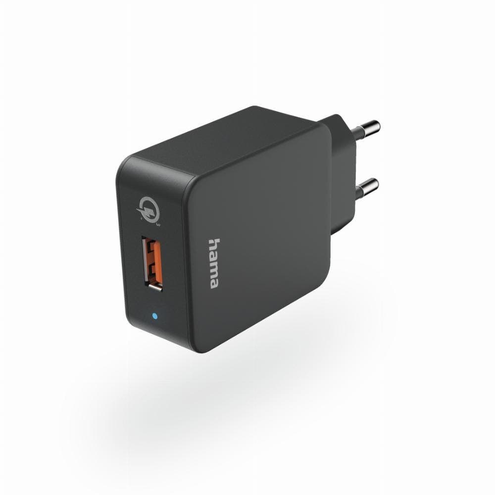 Hama 00201641 Qualcomm Quick Charge3.0 Zwart