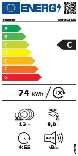 Siemens SN63HX16AE IQ300