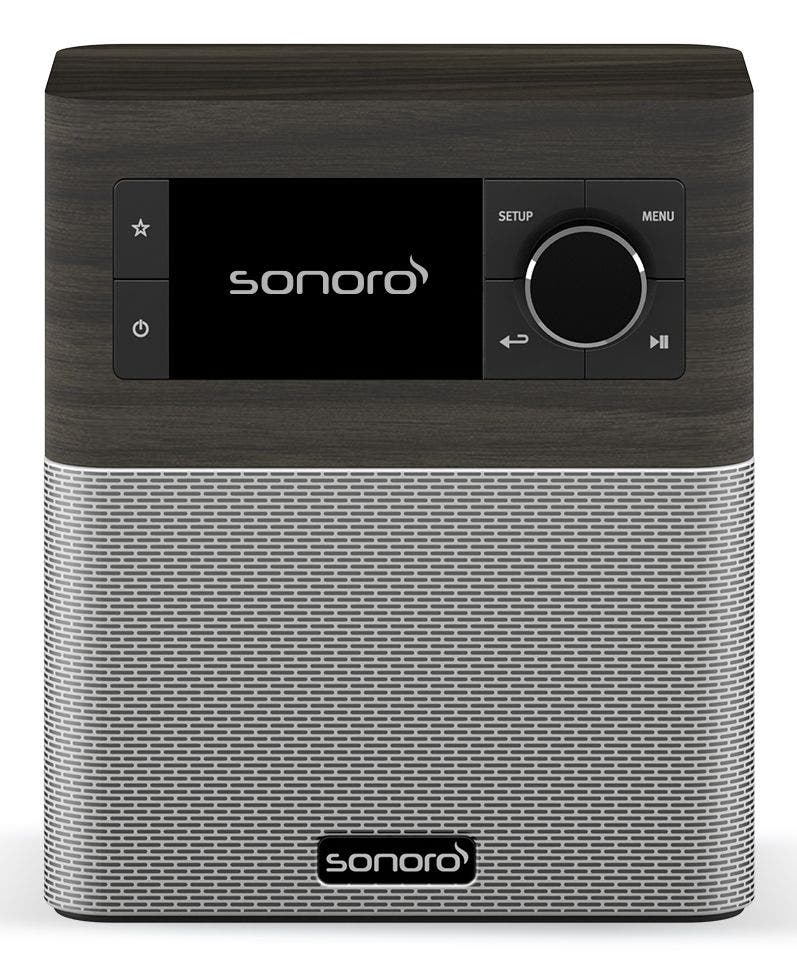 Sonoro STREAM X  -  Smart Radio - Eiken/Zilver