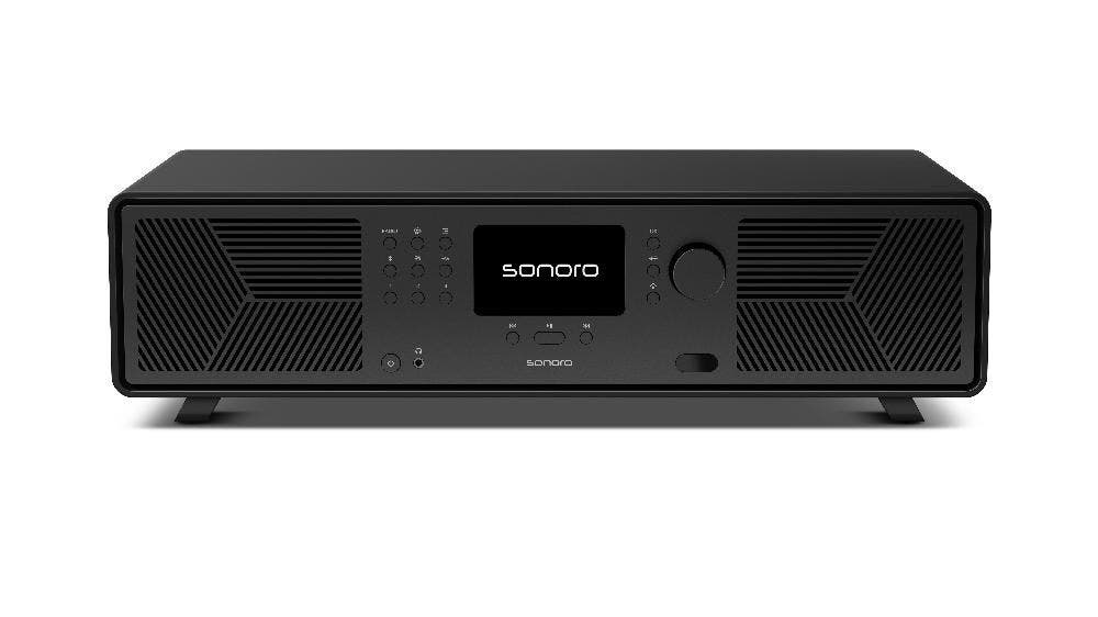 Sonoro AVATON - Smart all-in-one audio system - Zwart